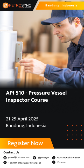 API 510 - Pressure Vessel Inspector Course