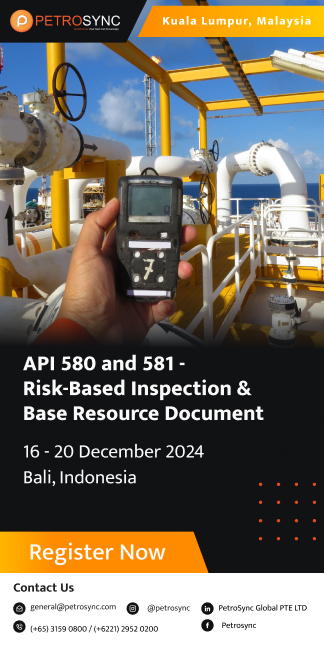 API 580 and 581 - Risk-Based Inspection & Base Resource Document