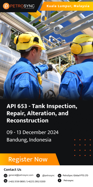 API 653 - Tank Inspection, Repair, Alteration, and Reconstruction