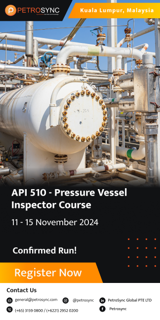 api 510 - Pressure Vessel Inspector Course