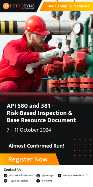 API 580 and 581 - Risk-Based Inspection & Base Resource Document